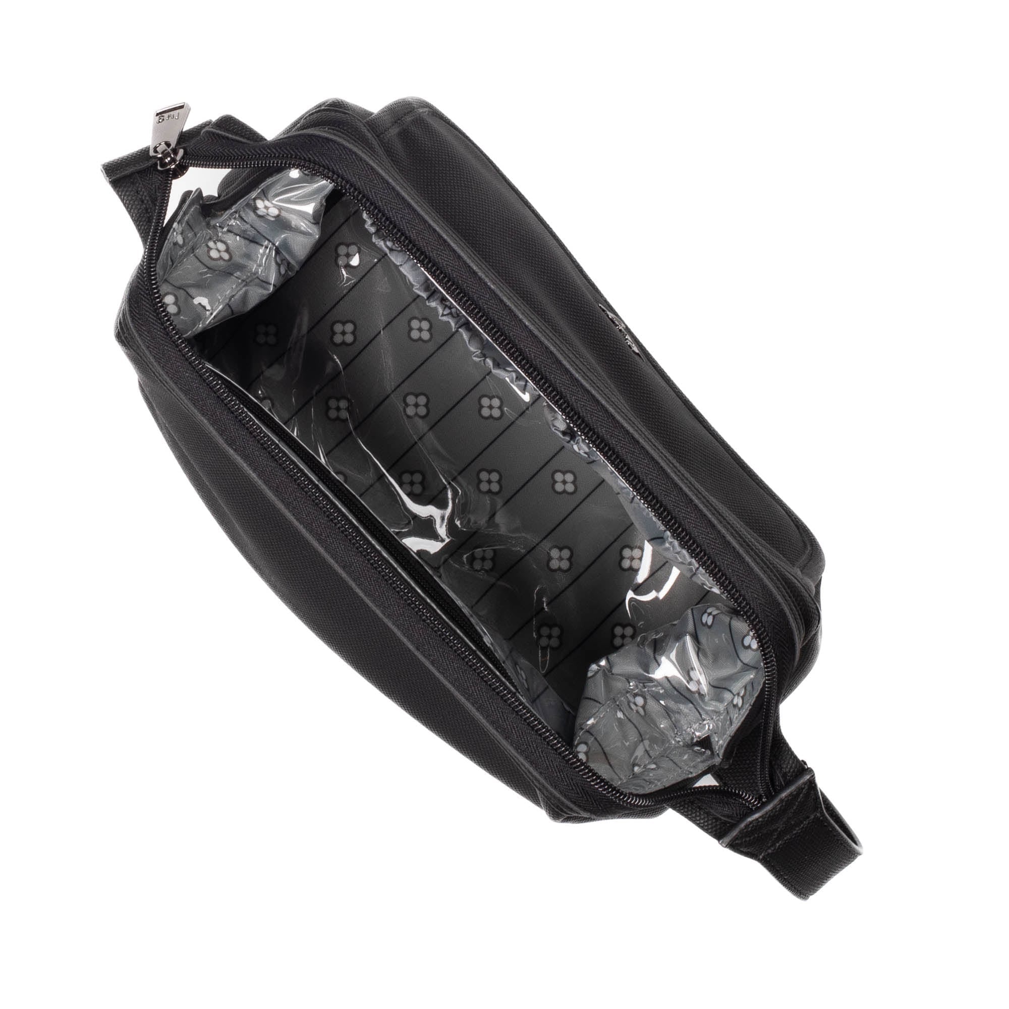 Via Matte Luxe VL Toiletry Case - BLACK - ViaMatteLuxeVL_Black_05